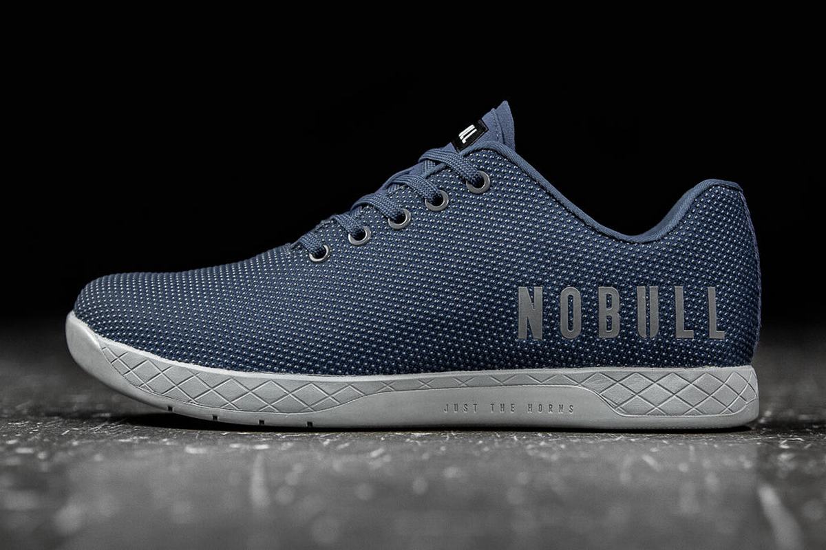 Navy Women's Nobull Superfabric Trainers | USA147985