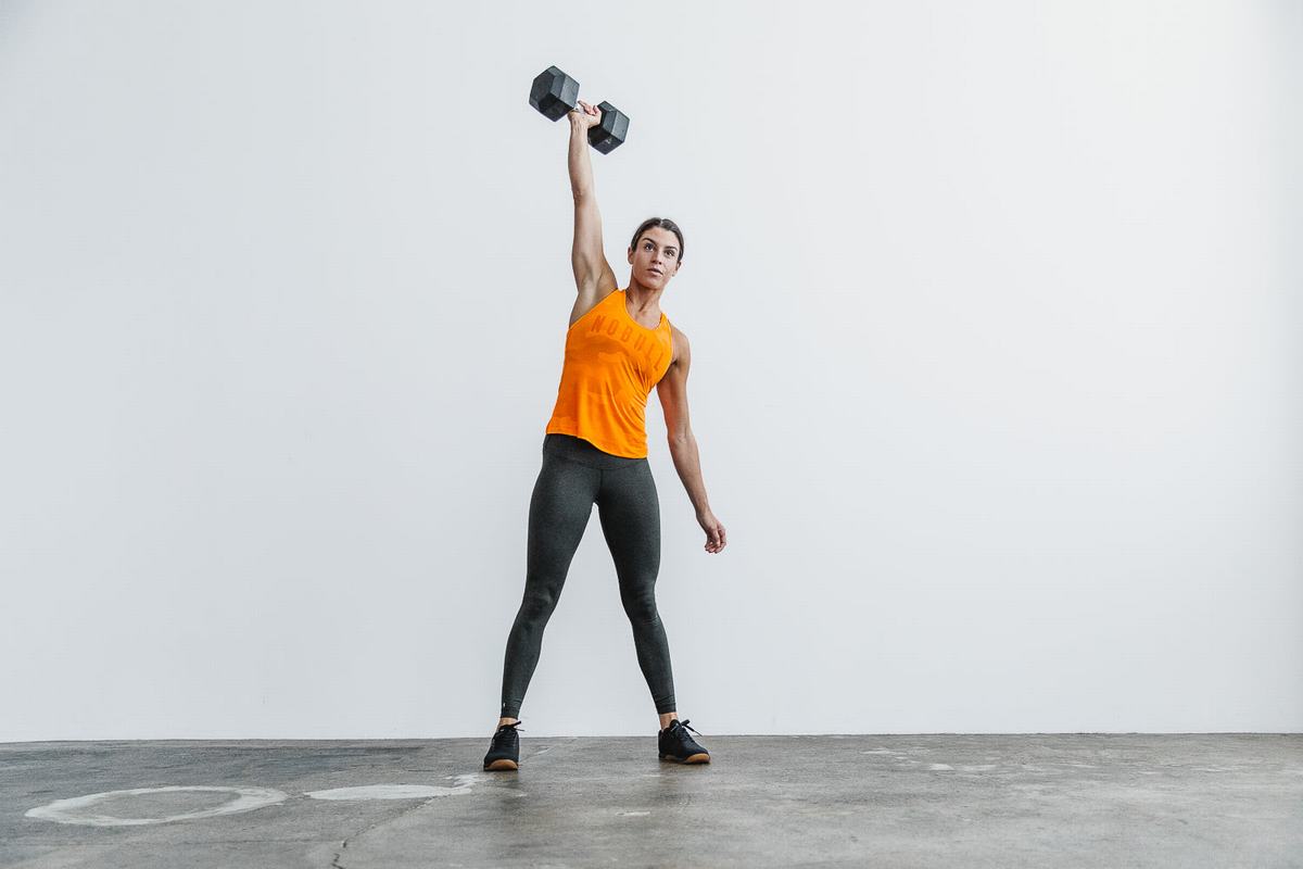 Orange Camo Women's Nobull Racerback Neon Tank Tops | USA039458