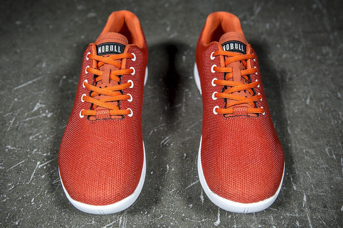 Orange Men's Nobull Superfabric Trainers | USA091632