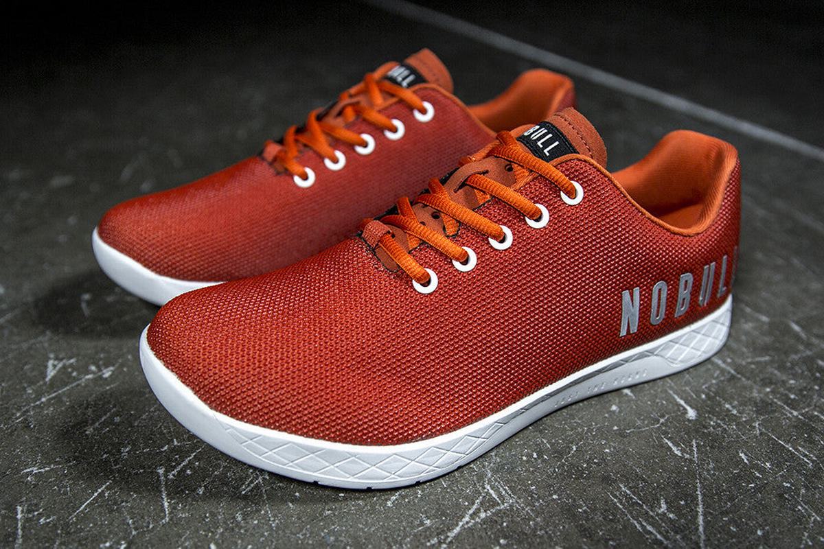 Orange Men's Nobull Superfabric Trainers | USA091632