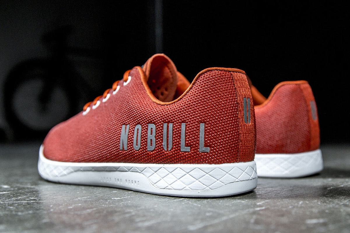 Orange Men's Nobull Superfabric Trainers | USA091632