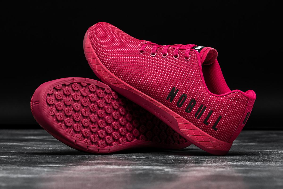 Pink Women's Nobull Superfabric Trainers | USA807362