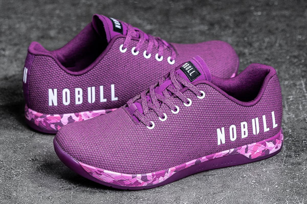 Purple Men's Nobull Superfabric Trainers | USA284597