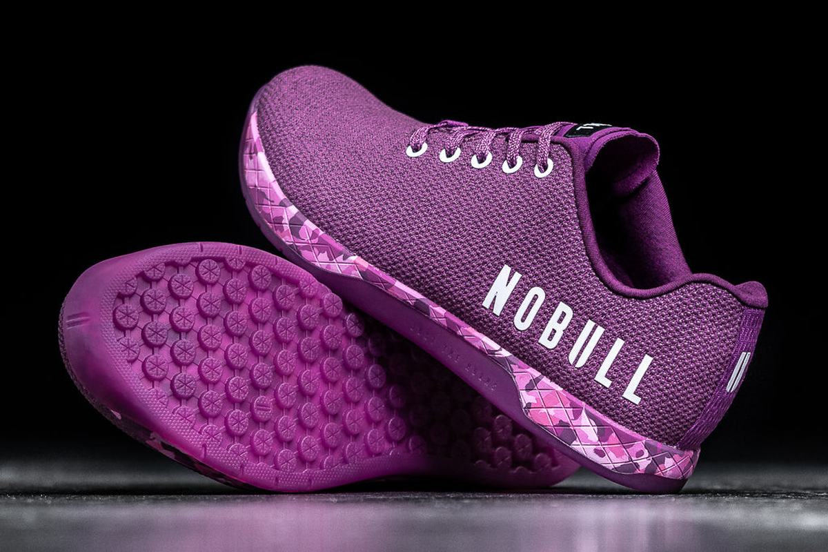 Purple Men's Nobull Superfabric Trainers | USA284597