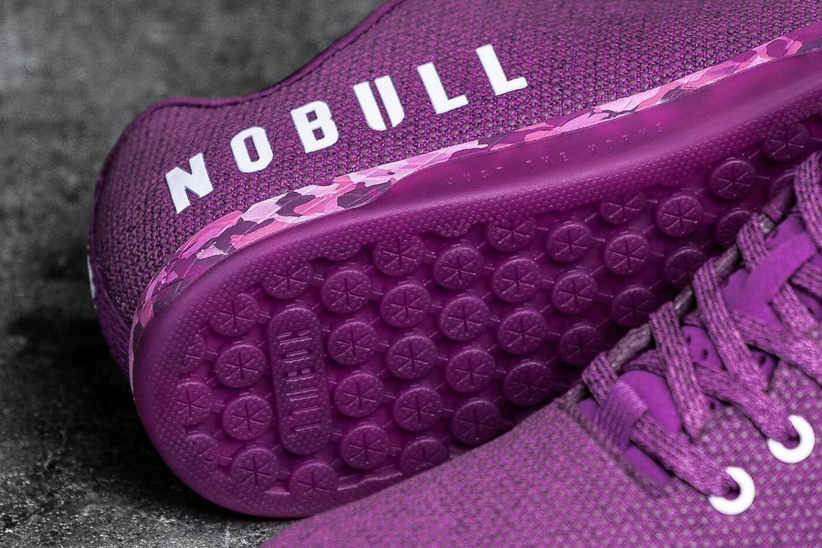 Purple Men's Nobull Superfabric Trainers | USA284597