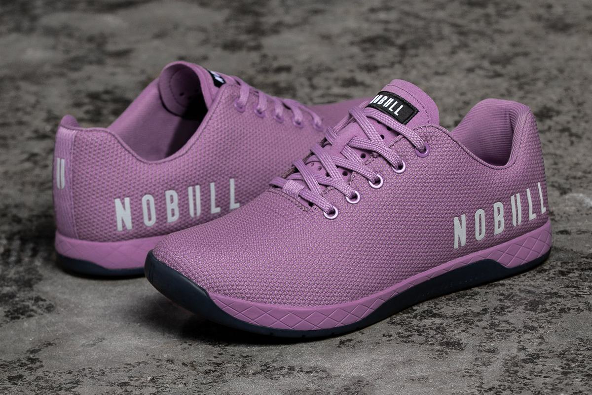 Purple Men's Nobull Superfabric Trainers | USA425318