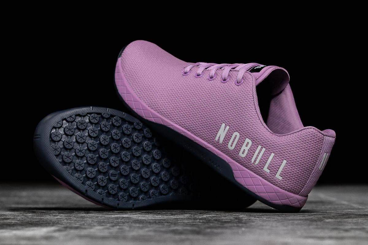 Purple Men's Nobull Superfabric Trainers | USA425318