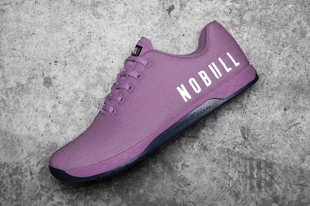 Purple Men's Nobull Superfabric Trainers | USA425318