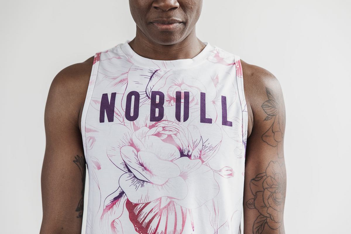 Purple Women's Nobull Muscle Tank Tops | USA529671