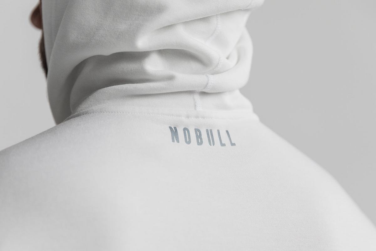 White Men's Nobull Crossfit® Hoodie | USA318902