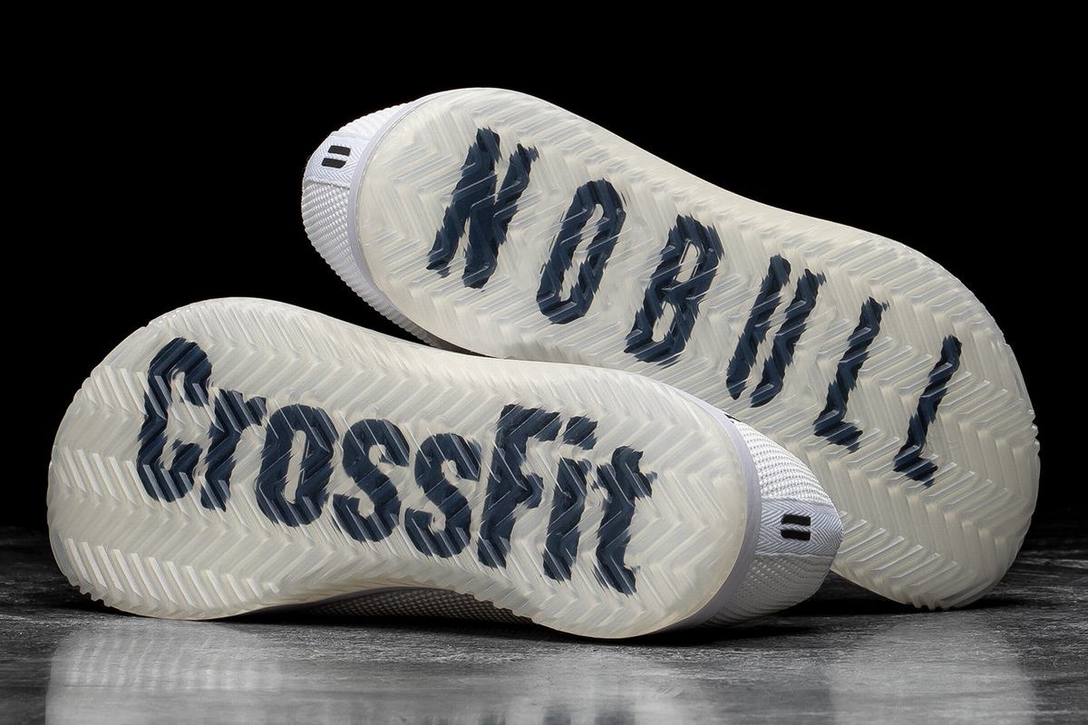 White Men's Nobull Superfabric Crossfit® Crossfit Shoes | USA108279