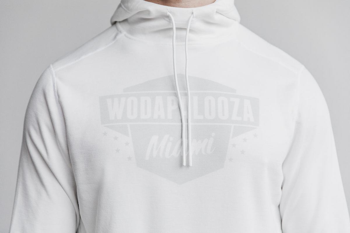 White Men's Nobull Wodapalooza Hoodie | USA045938