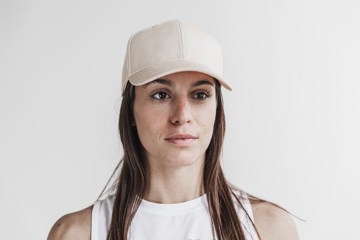 White Women's Nobull Horns Classic Hats | USA736584