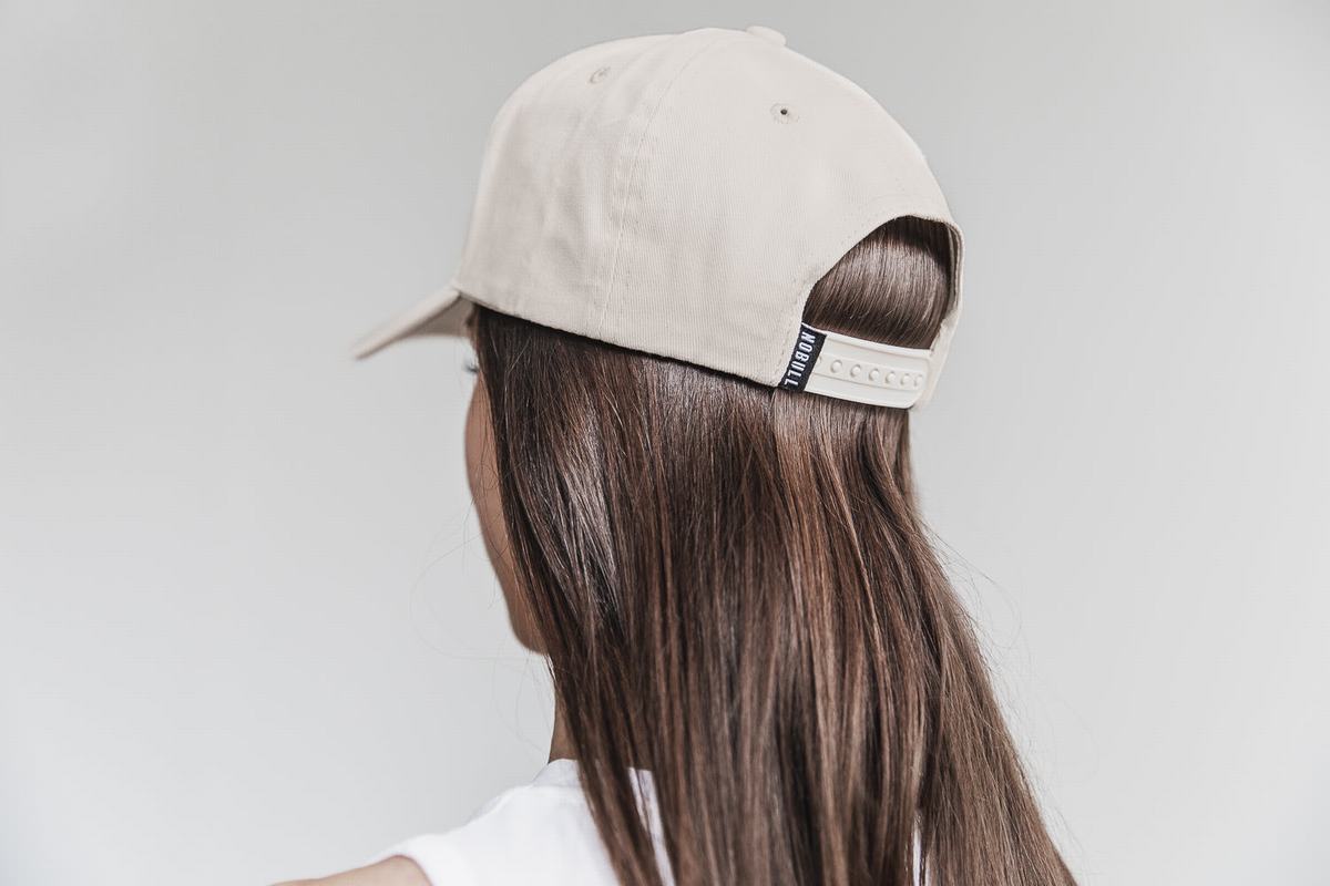 White Women's Nobull Horns Classic Hats | USA736584