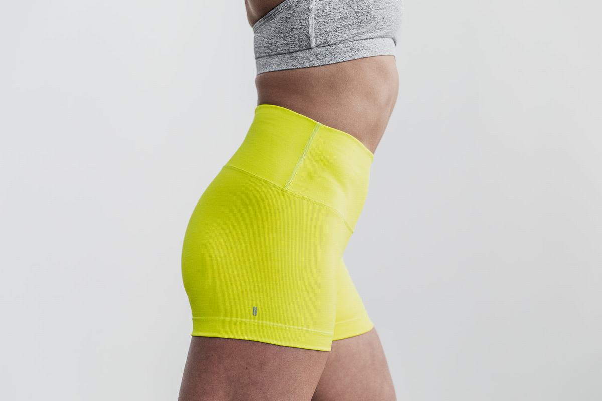 Yellow Women's Nobull High-Rise 2