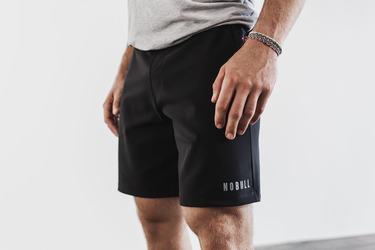 Black Men's Nobull Lightweight 9" Shorts | USA736219