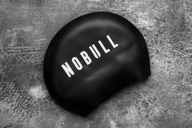 Black Men's Nobull Swim Cap | USA941305