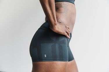 Black Women's Nobull 2" Shorts | USA619703