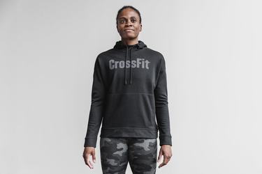 Black Women's Nobull Crossfit® Hoodie | USA513068