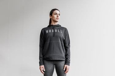 Black Women's Nobull Hoodie | USA571806