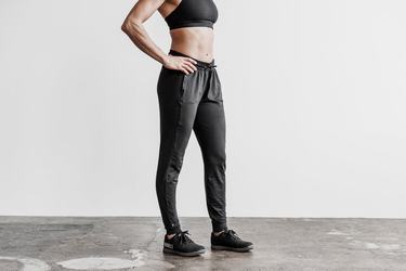 Black Women's Nobull Joggers | USA637012