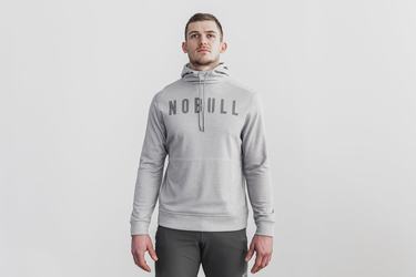 Blue Men's Nobull Hoodie | USA428153