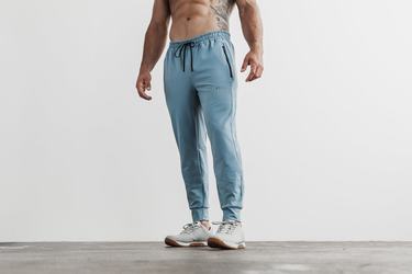 Blue Men's Nobull Joggers | USA471956