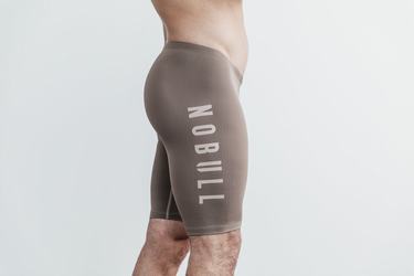 Brown Men's Nobull Swim Jammer Swim | USA420196