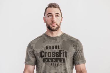 Camo Men's Nobull Crossfit Games® 2022 T Shirts | USA580637