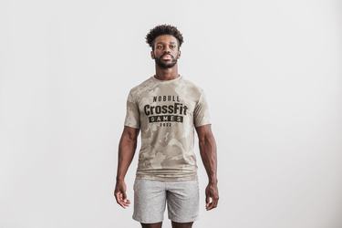 Camo Men's Nobull Crossfit Games® 2022 T Shirts | USA693870