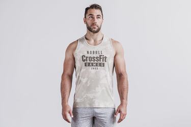 Camo Men's Nobull Crossfit Games® 2022 Tank Tops | USA785216