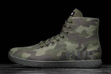 Camo Men's Nobull Superfabric High-Top Trainers | USA864502