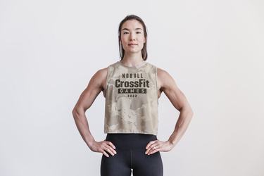 Camo Women's Nobull Crossfit Games® 2022 Muscle Tank Tops | USA328405