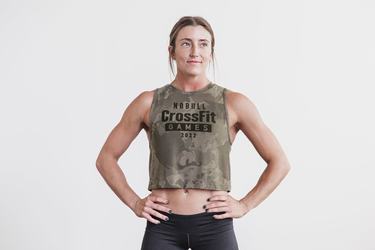 Camo Women's Nobull Crossfit Games® 2022 Muscle Tank Tops | USA459032