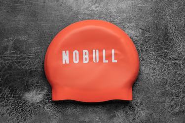 Coral Men's Nobull Long Hair Swim Cap | USA698532