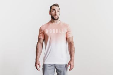 Coral Men's Nobull T Shirts | USA285601