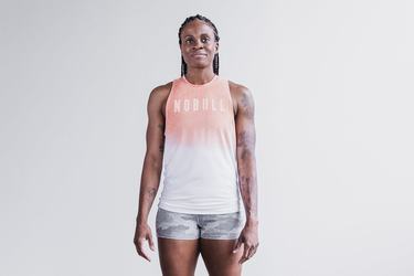 Coral Women's Nobull High-Neck Tank Tops | USA051826