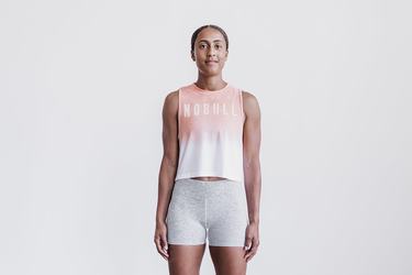 Coral Women's Nobull Muscle Tank Tops | USA258701