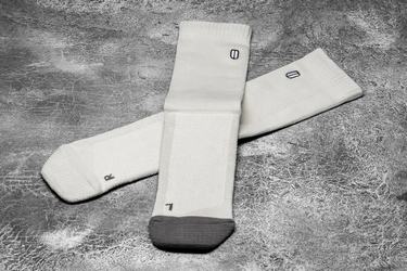 Dark Grey Men's Nobull Crew Socks | USA416593