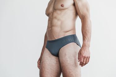 Dark Grey Men's Nobull Swim Brief Swim | USA178056