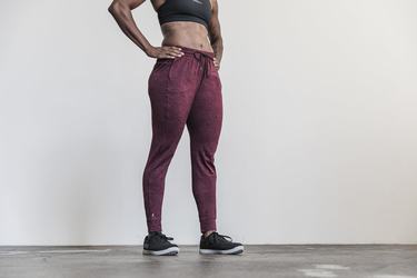 Dark Red Women's Nobull Joggers | USA425769