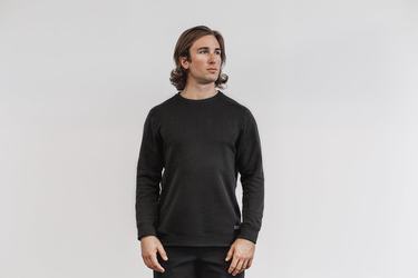 Deep Grey Men's Nobull Performance Crew Sweatshirts | USA428576