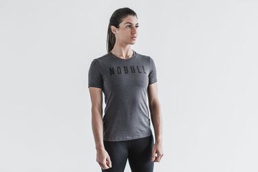 Deep Grey Women's Nobull T Shirts | USA708564