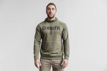 Green Men's Nobull Crossfit® Hoodie | USA805943