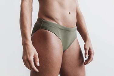 Green Women's Nobull Swim Bottom | USA423951