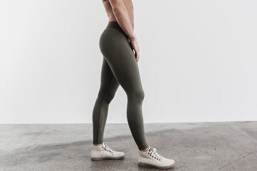 Green Women's Nobull Tight Tights | USA402185