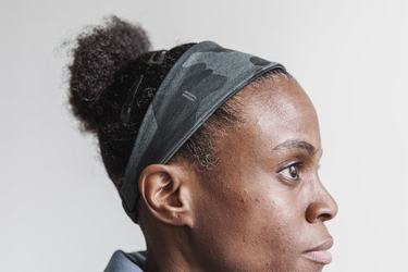 Grey Camo Women's Nobull Headband Headband | USA496253