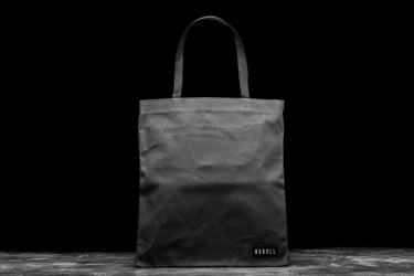 Grey Men's Nobull Waxed Canvas Tote Bags | USA590243