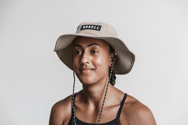 Grey Women's Nobull Boonie Hats | USA248517