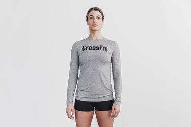 Grey Women's Nobull Crossfit® Long Sleeves | USA194786